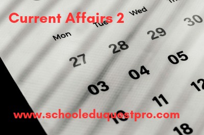 Current Affairs quiz 2